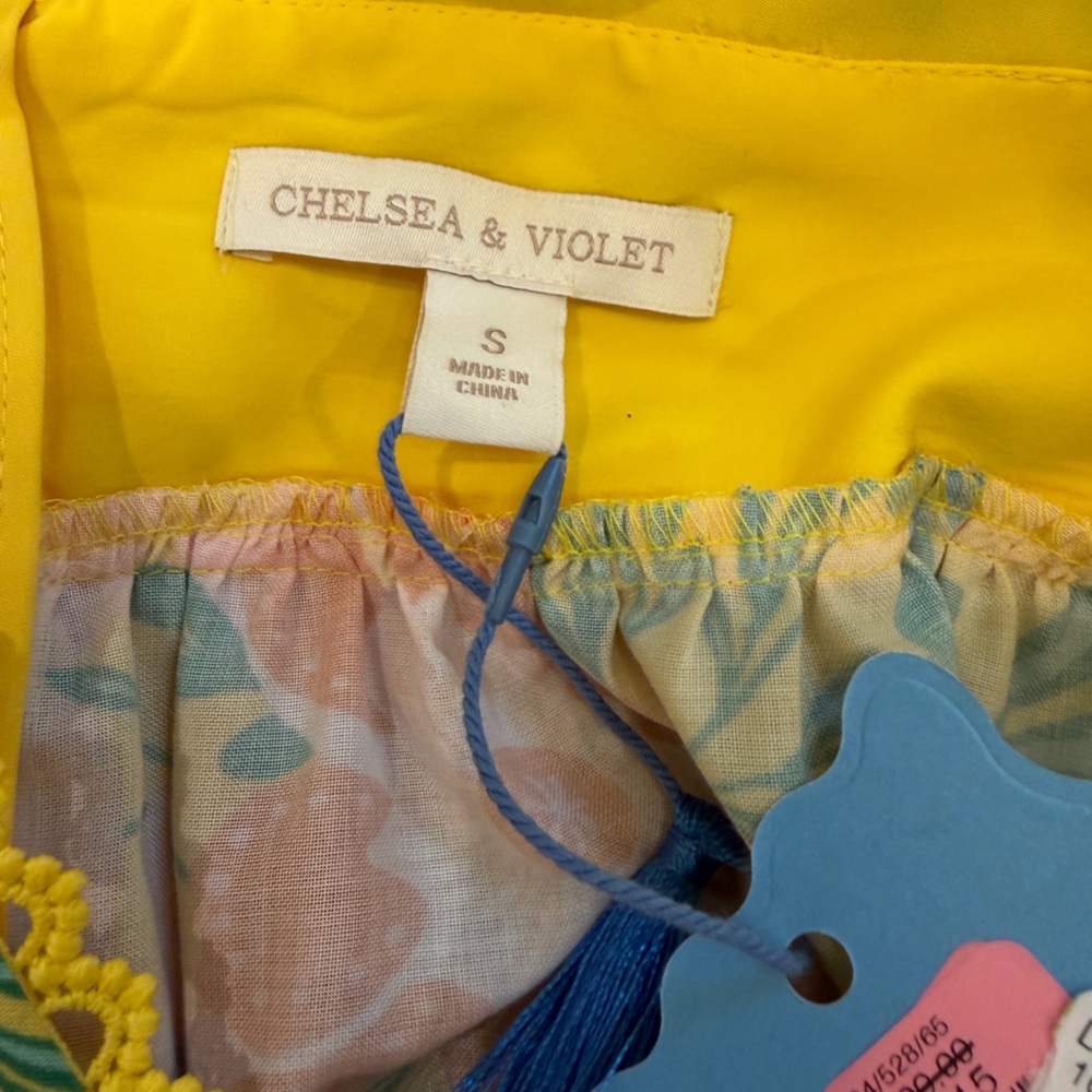 CHELSEA & VIOLET Cecily Yellow floral maxi dress - Picture 5 of 5
